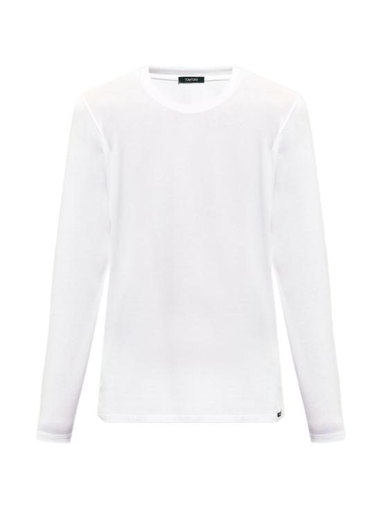  톰포드 긴팔 티셔츠 T4M141410 100 White - TOMFORD
