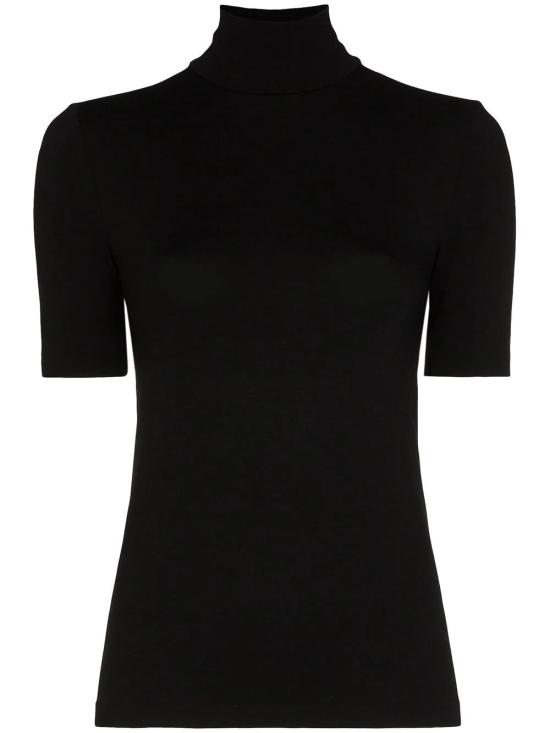 26FW 월포드 긴팔 티셔츠 56218 7005 Black - WOLFORD