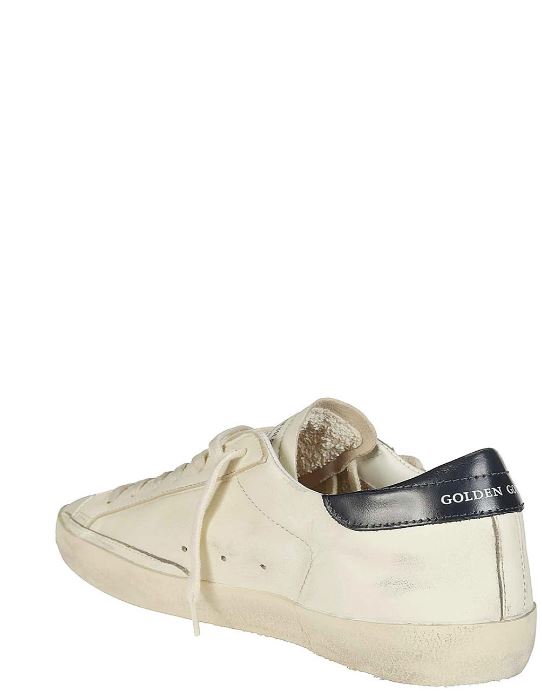 26FW 골든구스 슈퍼스타 스니커즈 GMF00101 F00416415430 Beige night blue - GOLDEN GOOSE