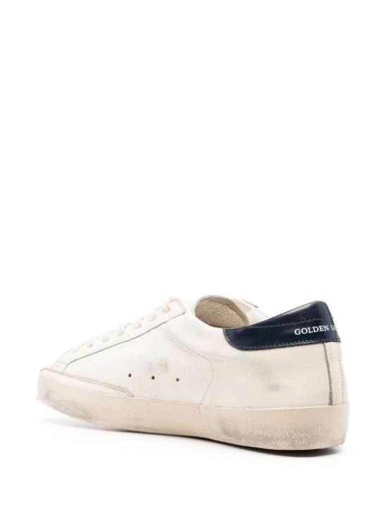 26FW 골든구스 슈퍼스타 스니커즈 GMF00101 F00416415430 Beige night blue - GOLDEN GOOSE