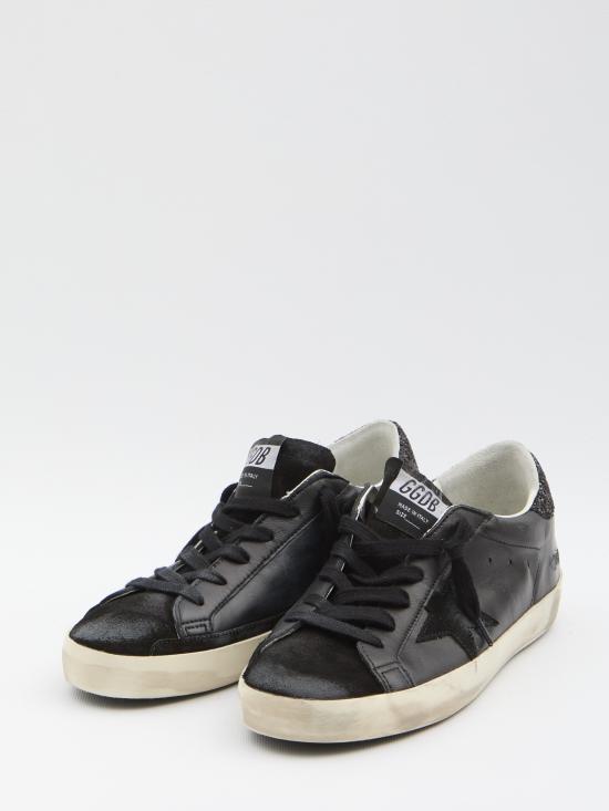 26FW 골든구스 SUPER STAR 슈퍼 스타 클래식 스니커즈 GWF00101 BLACK - GOLDEN GOOSE