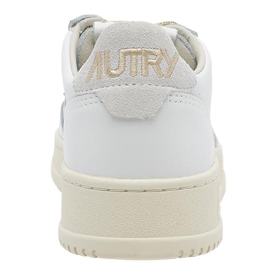 26FW 오트리 메달리스트 로우 레더 스니커즈 AULW SW01 White - AUTRY