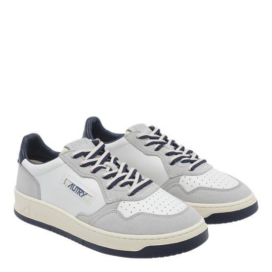 26FW 오트리 메달리스트 로우 스니커즈 AULM BW04 White - AUTRY