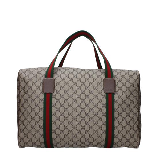  구찌 라지 더플백 스퀘어 웹 소프트 GG 수프림 758664FACK79768 - GUCCI