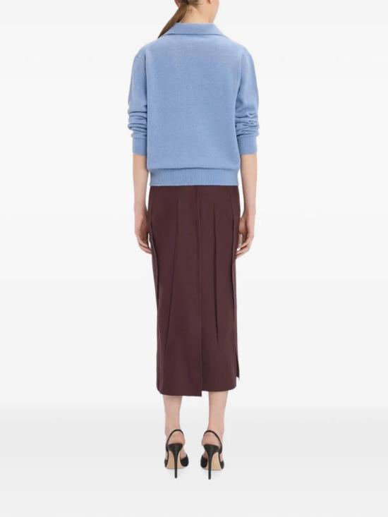 26FW 빅토리아 베컴 스웨터 1326KJU007475A 9901 OCEAN MIST MELANGE - VICTORIA BECKHAM