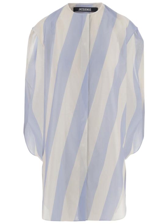 26SS 자크뮈스 베를랭고 미니 셔츠 드레스 DRW00759AW007593FT Multicolor