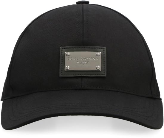  돌체앤가바나 볼캡 GH590AGF421 N0000 black - DOLCE & GABBANA