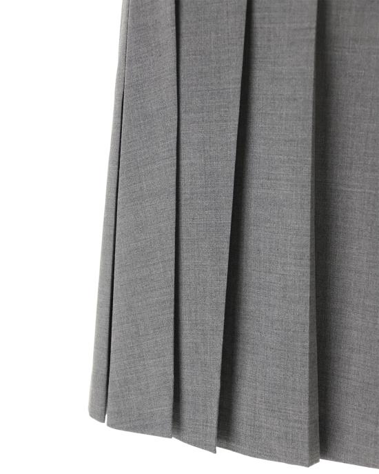  비베타 미디 스커트 VM2GO0003 8500 GRIGIO MELANGE - VIVETTA