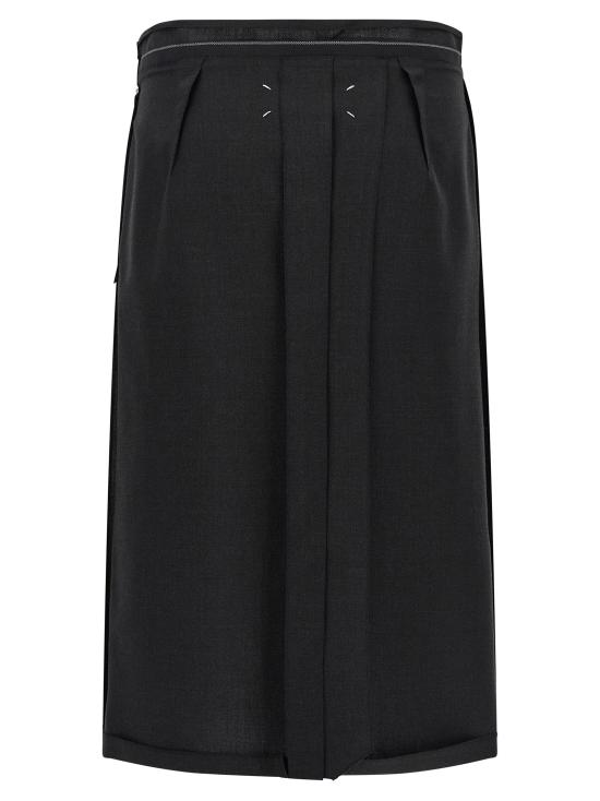 26FW 마르지엘라 스커트 익명성 안감  블랙 - MAISON MARGIELA