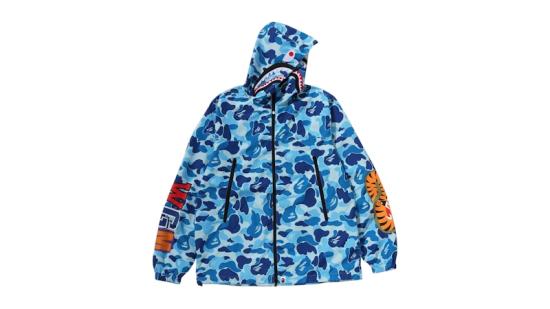  베이프 자켓 001LJM301014MBLU BLUE DOM
