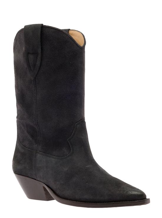 26FW 이자벨마랑 두에르토 레더 카우보이 부츠 BO0003FAA1A03S02FK Black - ISABEL MARANT
