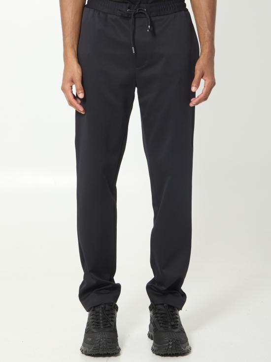 26FW 몽클레어 스트레이트 팬츠 L20912A00033 BLACK