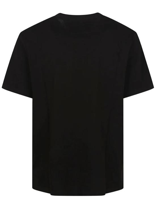 26FW 씨피 컴퍼니 30/1 저지 숏슬리브 로고 패치 티셔츠 RCCMTS726A005100W 999 BLACK - C.P. COMPANY