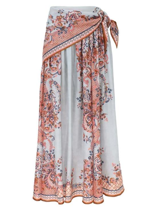 26FW 짐머만 스커트 8066SSS261BLUPF Light Blue