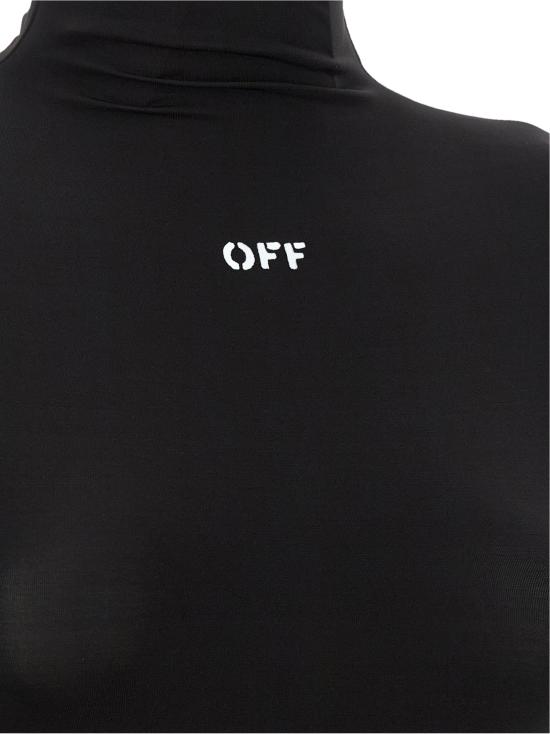 26FW 오프화이트 니트웨어 오프 스탬프 스웨터 및 카디건 블랙 - OFF WHITE