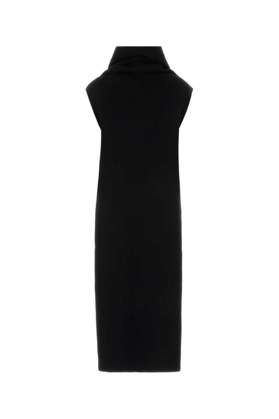 26SS 알라이아 반팔 티셔츠 AA9H1382K144C 995 BLACK - ALAIA