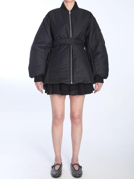 25SS 알라이아 스커트 AA9J2249K008A 995 BLACK - ALAIA