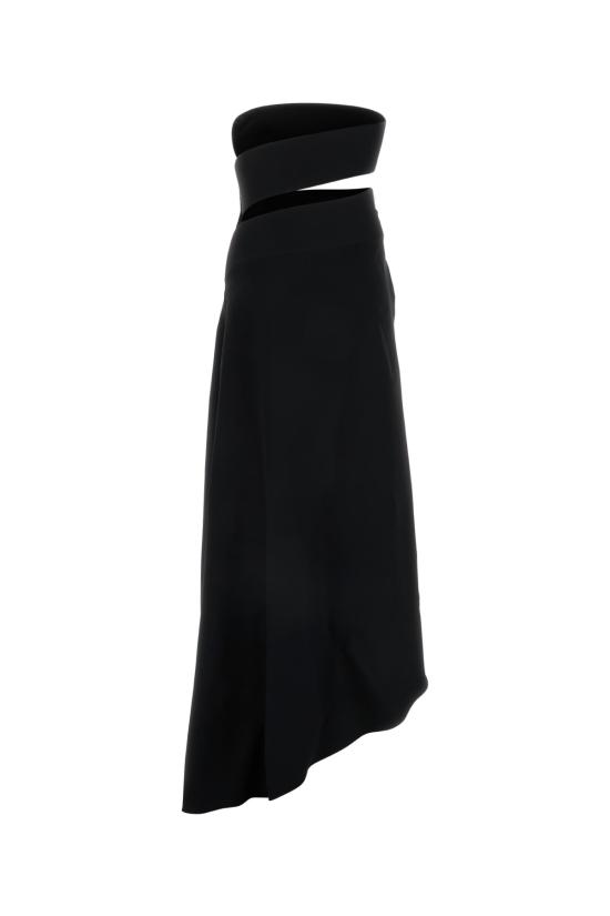  알라이아 미디 원피스 AA9R13936T676 995 NOIRALAIA - ALAIA