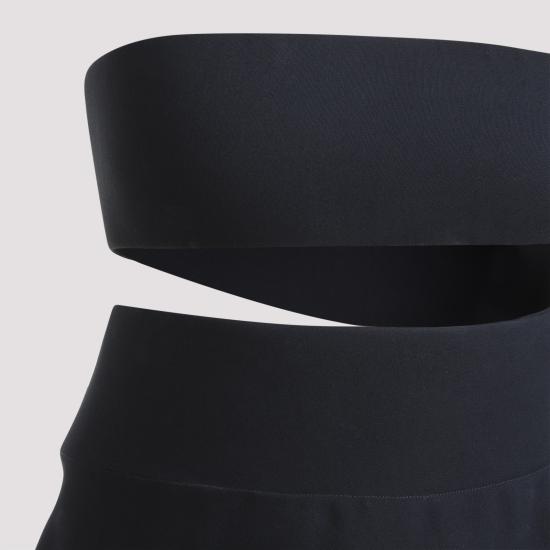  알라이아 미디 원피스 AA9R13936T676 995 NOIRALAIA - ALAIA