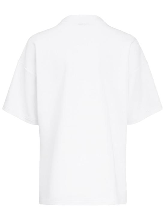 26SS 알라이아 반팔 티셔츠 AA9I0019J095C 000 WHITE - ALAIA