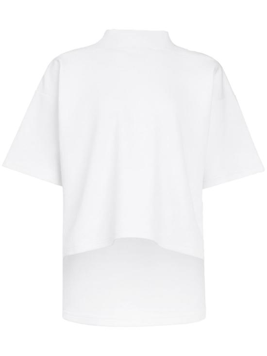 26SS 알라이아 반팔 티셔츠 AA9I0019J095C 000 WHITE
