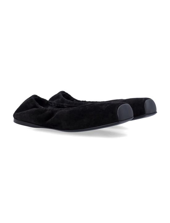 25FW 알라이아 플랫 슈즈 AA3A070CK324 999 NOIR - ALAIA