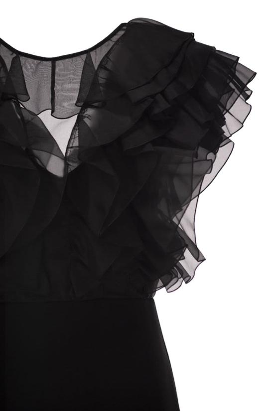 26FW 막스마라 미디 원피스 2621226087600 012 BLACK - MAX MARA