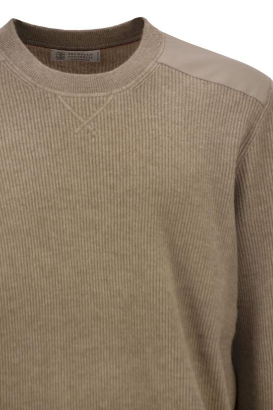 26FW 브루넬로 쿠치넬리 스웨터 M22203900 C077 BEIGE - BRUNELLO CUCINELLI
