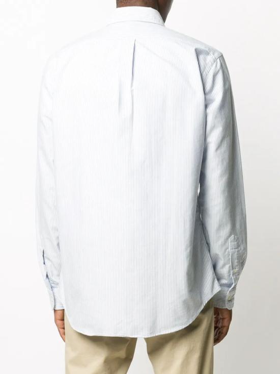 26FW 폴로 랄프로렌 컬러 포니 자수 커스텀 핏 버튼 다운 셔츠 710792041 004 LIGHT BLUE - POLO RALPH LAUREN