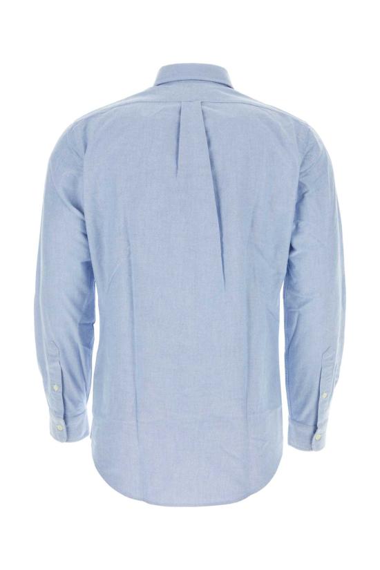 26FW 폴로 랄프로렌 컬러 포니 자수 커스텀 핏 버튼 다운 셔츠 710792041 002 LIGHT BLUE - POLO RALPH LAUREN