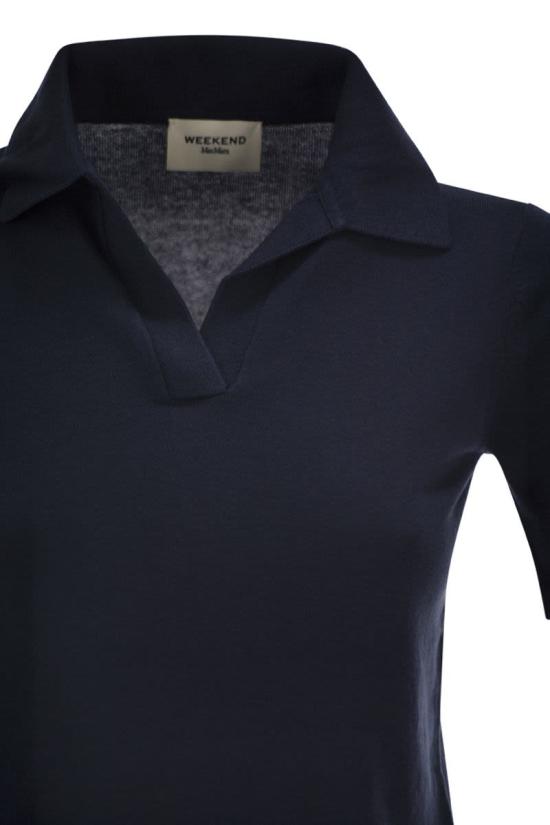26FW 위켄드막스마라 폴로 티셔츠 2625366141600 004 BLUE - WEEKEND MAX MARA