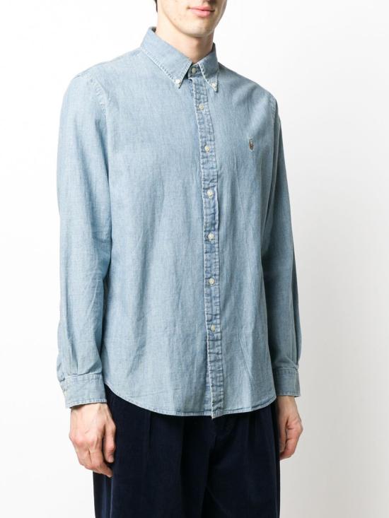 26FW 폴로 랄프로렌 데님 셔츠 710792042 001 MEDIUM DENIM - POLO RALPH LAUREN