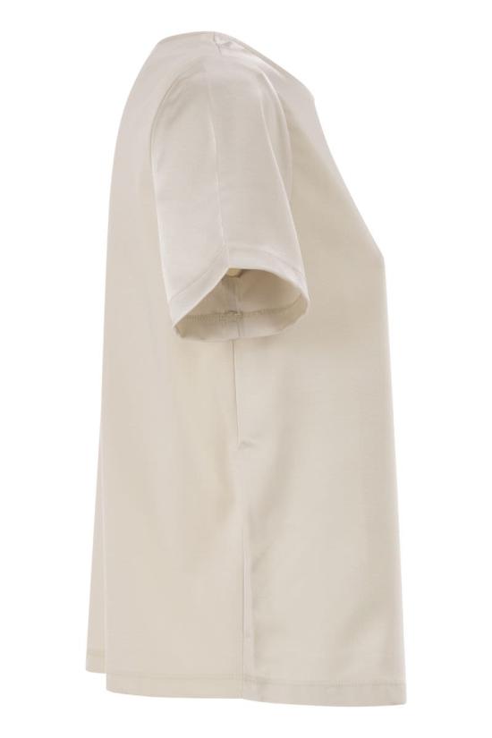 26FW 위켄드막스마라 반팔 티셔츠 2625946041600 001 CREAM - WEEKEND MAX MARA