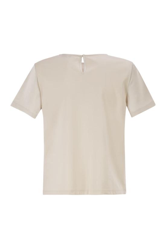 26FW 위켄드막스마라 반팔 티셔츠 2625946041600 001 CREAM - WEEKEND MAX MARA