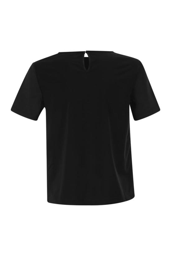 26FW 위켄드막스마라 반팔 티셔츠 2625946041600 008 BLACK - WEEKEND MAX MARA