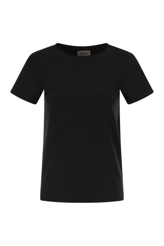 26FW 위켄드막스마라 반팔 티셔츠 2625976011600 007 BLACK