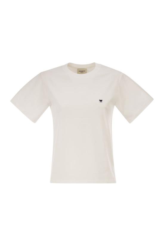 26FW 위켄드막스마라 반팔 티셔츠 2625976031600 001 WHITE