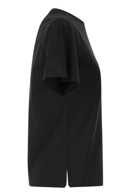 26FW 위켄드막스마라 반팔 티셔츠 2625976031600 010 BLACK - WEEKEND MAX MARA