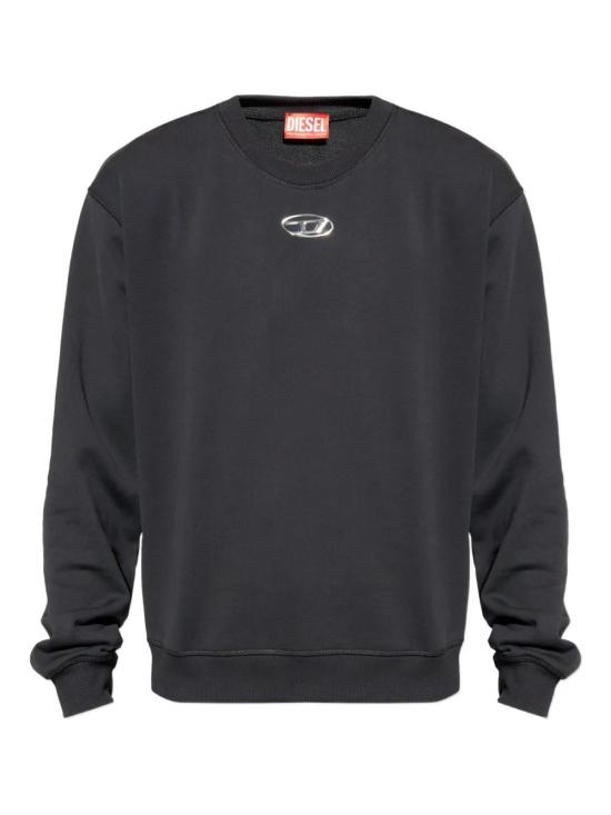 26FW 디젤 S-NORM 스웻셔츠 A204460BKBW 900 BLACK