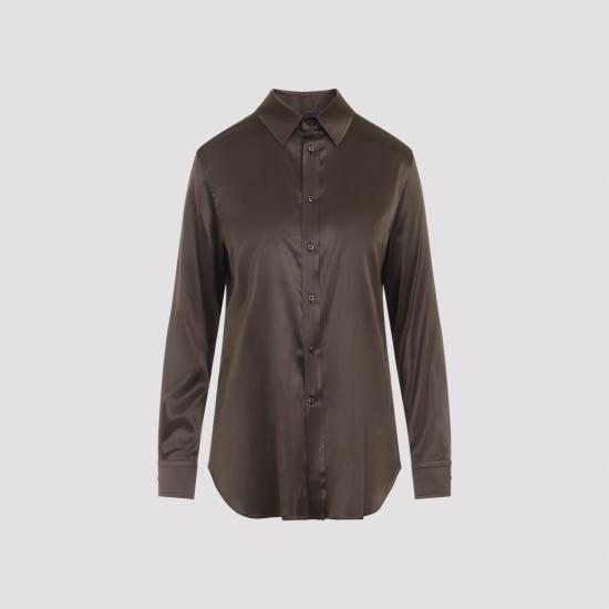 26FW 랄프 로렌 셔츠 290P24560500 SYCAMORE NUDE NEUTRALS - RALPH LAUREN