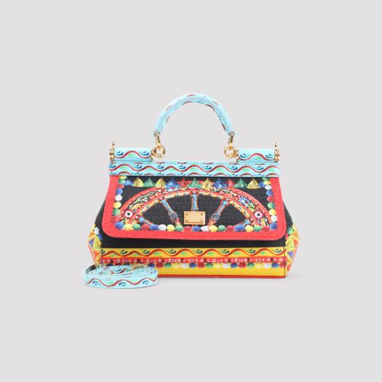 26FW 돌체앤가바나 SICILY 시실리 스몰 핸드백 BB7116B0816 HV6CK MULTICOLOUR - DOLCE & GABBANA