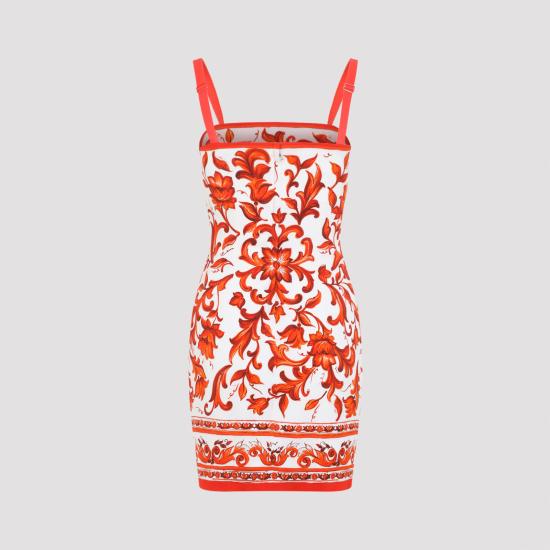 26FW 돌체앤가바나 미디 원피스 F6TVVTGDDRJ S9000 MULTICOLOUR - DOLCE & GABBANA