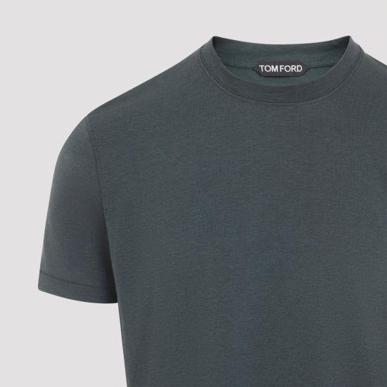 26FW 톰포드 반팔 티셔츠 JCS004JMT012 GBP GREEN - TOMFORD