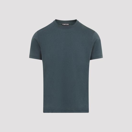 26FW 톰포드 반팔 티셔츠 JCS004JMT012 GBP GREEN - TOMFORD