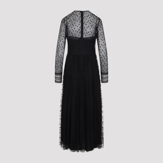 26FW 알베르타 페레티 미디 원피스 A04126620 0555 BLACK - ALBERTA FERRETTI