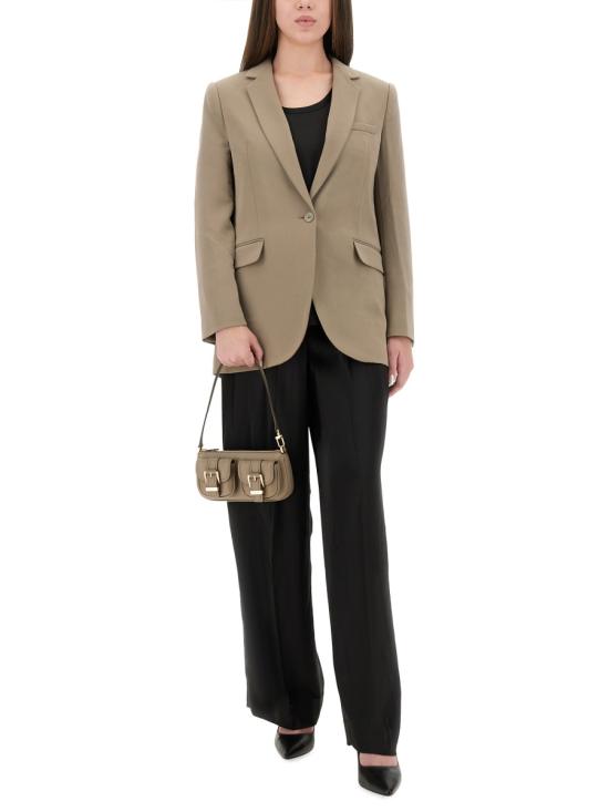 26FW 마이클 코어스 스트레이트 팬츠 MT530VRAYJ 001BLACK - MICHAEL KORS