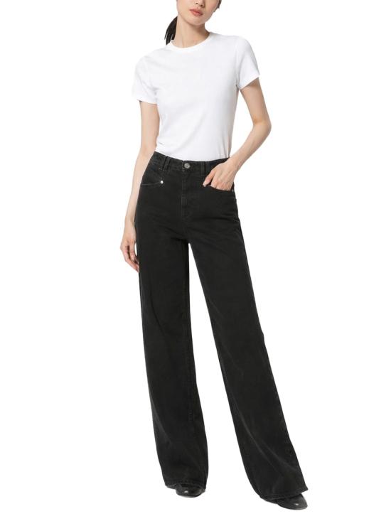  이자벨마랑 데님 팬츠 PA0052FB D1H02I02FK BLACK - ISABEL MARANT