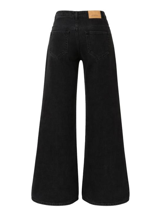  이자벨마랑 데님 팬츠 PA0052FB D1H02I02FK BLACK - ISABEL MARANT