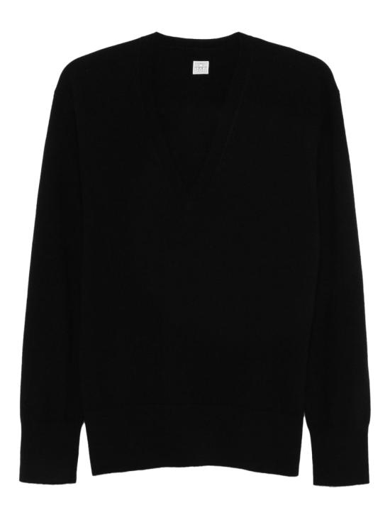 25FW 토템 스웨터 252WRT0521YA0016 BLACK001