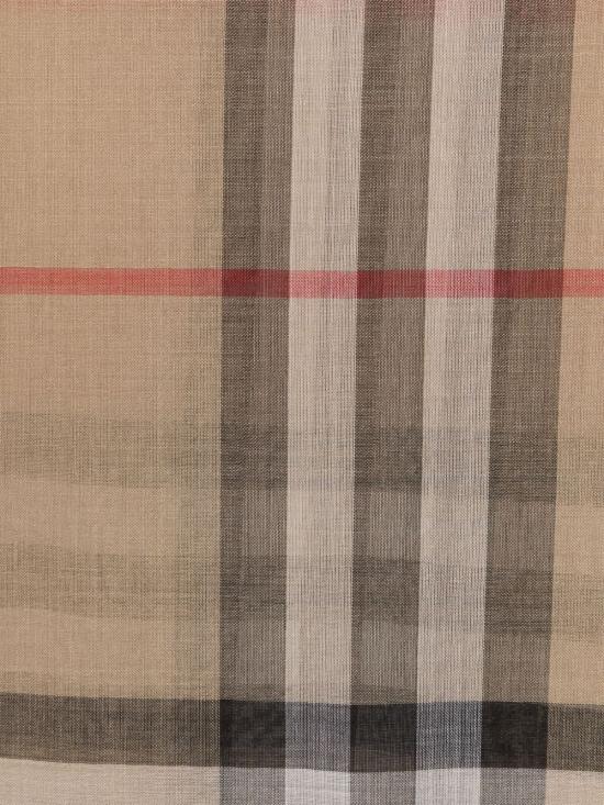 26FW 버버리 체크 울 실크 스카프 8078779 A7026 BEIGE - BURBERRY